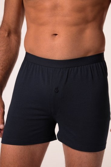 JP1880 837629 Bokserice FLEXNAMIC® s potiskom kaktusov Temno modra 2 kosa - Spodnje perilo & kopalne hlače - Moško Spodnje Perilo za močnejše postave