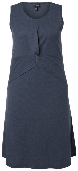 Ulla Popken 837874 Obleka iz jerseyja brez rokavov Temno modra - Obleke iz jerseyja - 