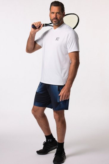 JP1880 FLEXNAMIC® GeoMotion Tennis Shorts Dark Blue - Športna & zunanja oblačila - Moška Športna Oblačila za Močnejše postave