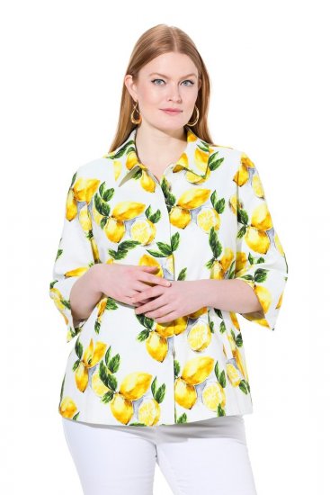 Ulla Popken 838952 Jopica Bela - Jakne - Jakne za ženske v velikih številkah