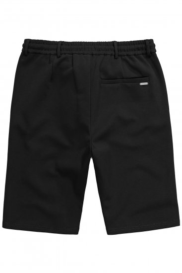 JP1880 Jersey Bermuda Chino Shorts Flexnamic Black - Kratke hlače - Moške Kratke Hlače za Močnejše Postave