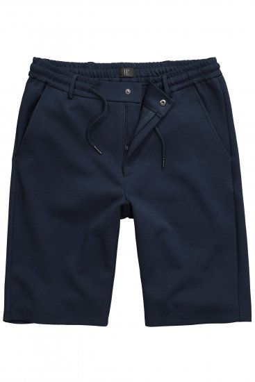 JP1880 Jersey Bermuda Shorts Chino Flexnamic Navy - Kratke hlače - Moške Kratke Hlače za Močnejše Postave