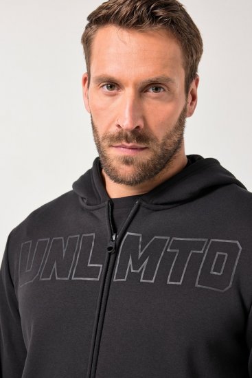 JAY-PI Tracksuit Hoodie Black - Športna & zunanja oblačila - Moška Športna Oblačila za Močnejše postave