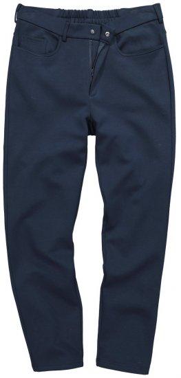 JP1880 New York Flexnamic Jersey hlače s petimi žepi Temno modra - Obleke - Velike številke oblek za moške