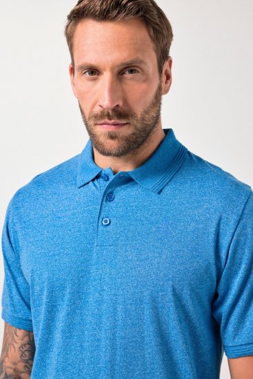 JAY-PI FLEXNAMIC® Poloshirt Blue - Polo majice - Moške Polo Majice za Močnejše Postave