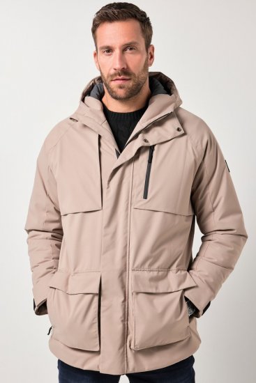 Jay-Pi Jacket Technical Waterproof Windproof Dusty Pink - Jakne - Moške bunde za Močnejše Postave