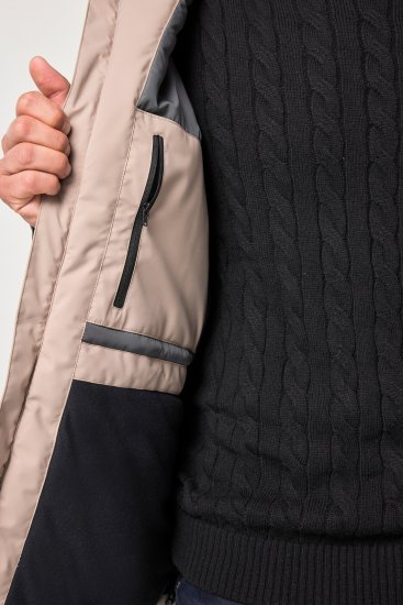 Jay-Pi Jacket Technical Waterproof Windproof Dusty Pink - Jakne - Moške bunde za Močnejše Postave