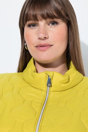 Ulla Popken 840050 Prešita jakna Svetlo modra - Jakne - Jakne za ženske v velikih številkah