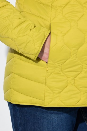 Ulla Popken 840050 Prešita jakna Svetlo modra - Jakne - Jakne za ženske v velikih številkah