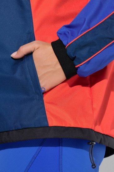Ulla Popken 840094 Funkcionalna jakna Temno modra - Jakne - Jakne za ženske v velikih številkah