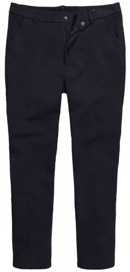 Men+ 207 Bilbao Flexlastic Jersey chino hlače Temno modra - Obleke - Velike številke oblek za moške
