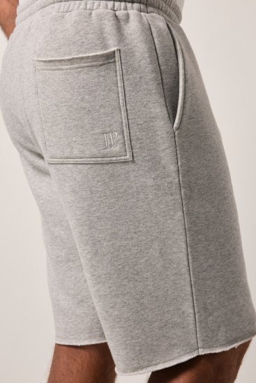JP1880 Bermuda Sweatshorts Relaxed Fit Grey - Trenirke & kratke trenirke - Moške Trenirke za Močnejše Postave