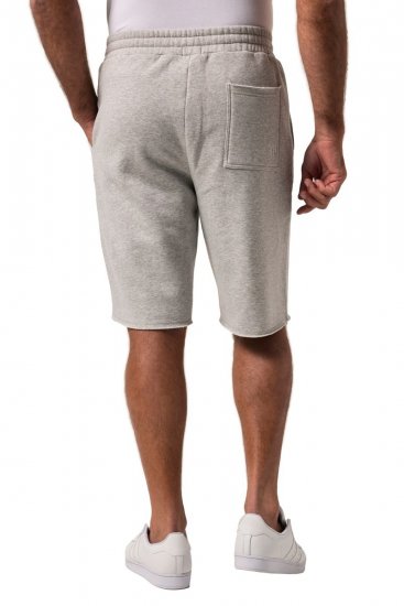 JP1880 Bermuda Sweatshorts Relaxed Fit Grey - Trenirke & kratke trenirke - Moške Trenirke za Močnejše Postave