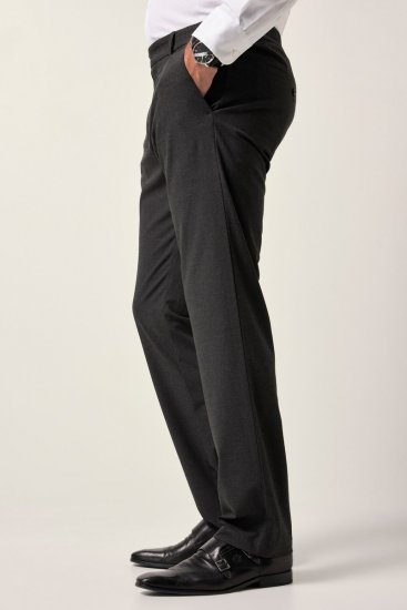 JP1880 Business Trousers Flexnamic Grey - Kavbojke & hlače - Moške Kavbojke in Hlače za Močnejše Postave