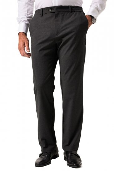 JP1880 Business Trousers Flexnamic Grey - Kavbojke & hlače - Moške Kavbojke in Hlače za Močnejše Postave