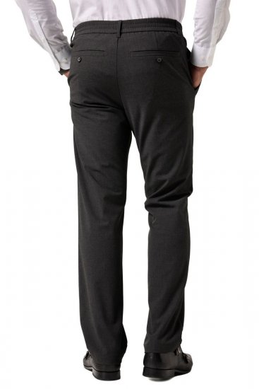 JP1880 Business Trousers Flexnamic Grey - Kavbojke & hlače - Moške Kavbojke in Hlače za Močnejše Postave