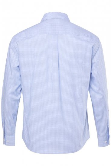 JP1880 Business Shirt Long Sleeve Ice Blue - Srajce - Moške srajce za Močnejše Postave