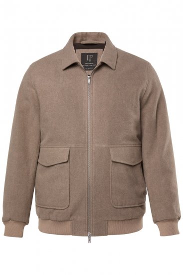 JP1880 Blouson Jacket Lightweight and Warm Brown - Jakne - Moške bunde za Močnejše Postave