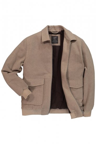 JP1880 Blouson Jacket Lightweight and Warm Brown - Jakne - Moške bunde za Močnejše Postave
