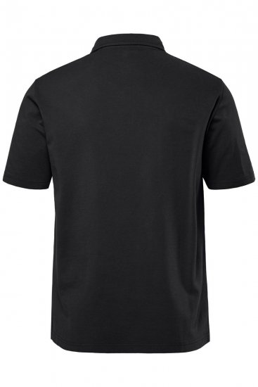 JP1880 Polo Shirt Pique Vintage Black - Polo majice - Moške Polo Majice za Močnejše Postave