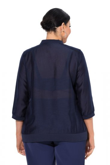 Ulla Popken 841127 Bluza Temno modra - Ulla Popken - Ulla Popken oblačila večjih velikosti