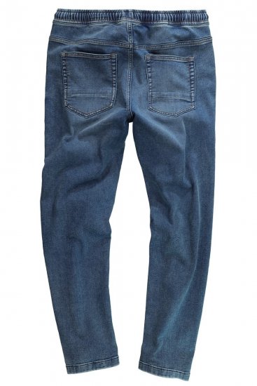 JP1880 FLEXNAMIC Straight Fit Jeans with Stretch Waist - Kavbojke & hlače - Moške Kavbojke in Hlače za Močnejše Postave