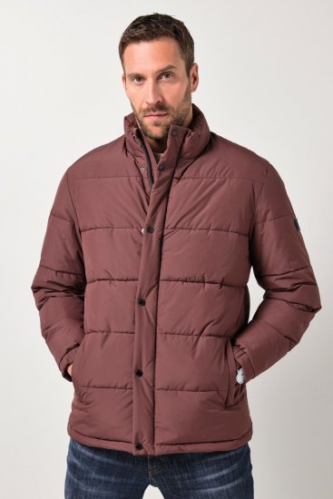 JP1880 Jacket Quilted Extra Warm Brown - Jakne - Moške bunde za Močnejše Postave
