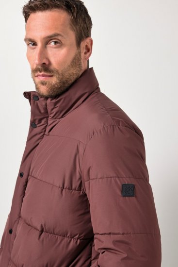 JP1880 Jacket Quilted Extra Warm Brown - Jakne - Moške bunde za Močnejše Postave
