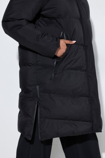 Ulla Popken SYMPATEX Triple Function Coat Black - Plašči - Plašči za ženske večjih velikosti