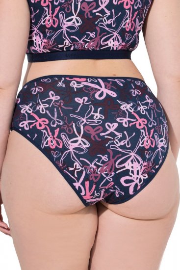 Ulla Popken 844495 Spodnjice 5 kosa Slivova - Spodnjice - 