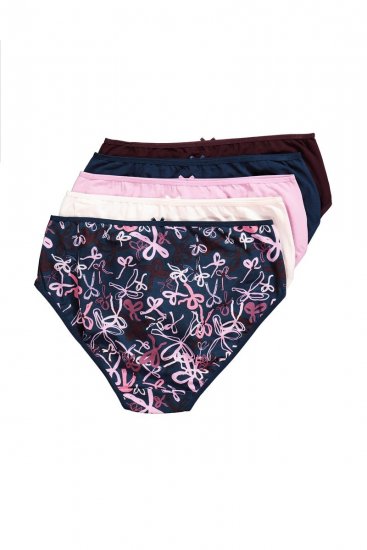 Ulla Popken 844495 Spodnjice 5 kosa Slivova - Spodnjice - 
