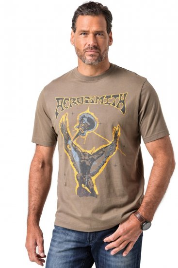 JP1880 844644 Aerosmith Majica Temno taupe - Majice z glasbenimi skupinami - Band majice z glasbenimi motivi