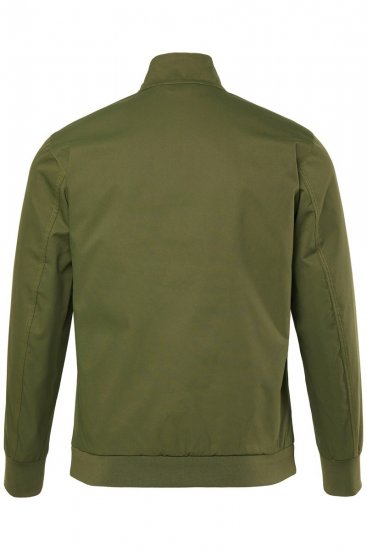 JP1880 844652 Bomber jakna z gumbi Khaki - Jakne - Moške bunde za Močnejše Postave