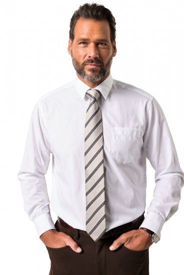 JP1880 Silk Tie Extra Long with Stripes - Kravate in metuljčki - 