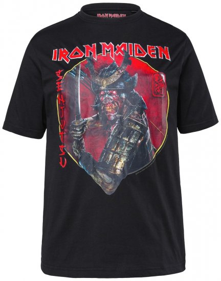 JP1880 845106 Iron Maiden Senjutsu Majica Črna - Majice z glasbenimi skupinami - Band majice z glasbenimi motivi