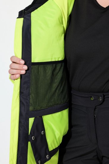 Ulla Popken 845115 Funkcionalni plašč Siva - Plašči - Plašči za ženske večjih velikosti