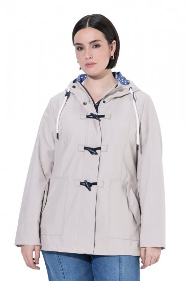 Ulla Popken 846853 Softshell jakna Šampanjec - Jakne - Jakne za ženske v velikih številkah
