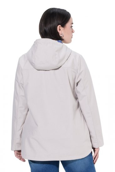 Ulla Popken 846853 Softshell jakna Šampanjec - Jakne - Jakne za ženske v velikih številkah