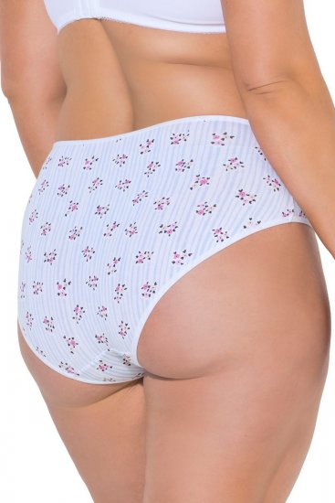 Ulla Popken 849098 Cvetlične spodnjice 5 kosa Svetlo modra - Spodnjice - 