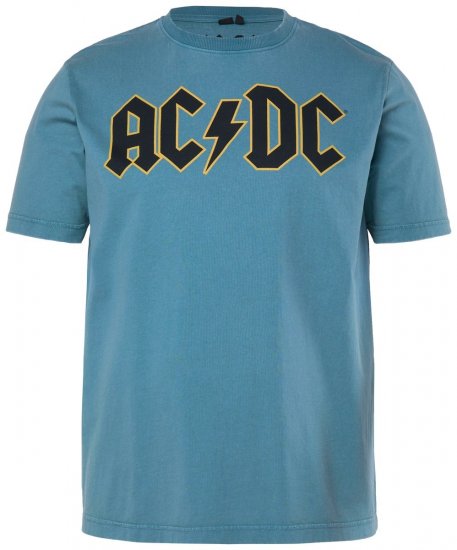 JP1880 849790 AC/DC Classic Logo Majica Turkizno modra - Majice z glasbenimi skupinami - Band majice z glasbenimi motivi