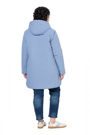 Ulla Popken 850361 Funkcionalna jakna Denim modra - Jakne - Jakne za ženske v velikih številkah