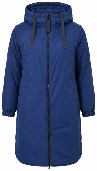 Ulla Popken 850376 Parka Indigo - Plašči - Plašči za ženske večjih velikosti