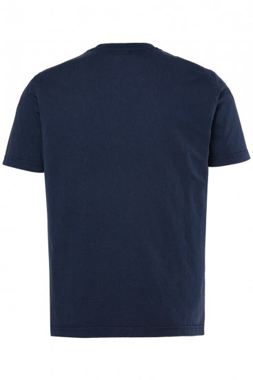 JP1880 850980 Majica s potiskom v vintage slogu Temno modra TALL - TALL T-shirts - Majice za visoke moške