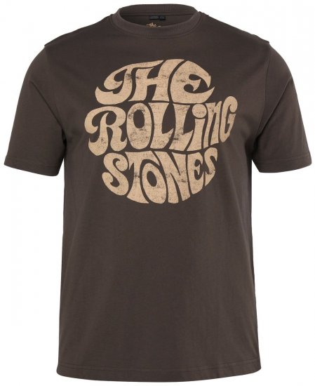 JP1880 851001 Rolling Stones Retro Logo Majica Lešnikova - Majice z glasbenimi skupinami - Band majice z glasbenimi motivi