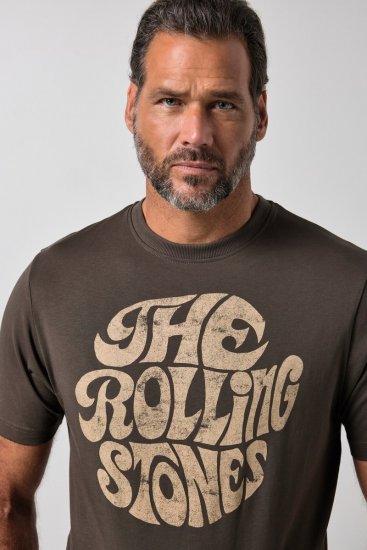 JP1880 851001 Rolling Stones Retro Logo Majica Lešnikova TALL - TALL T-shirts - Majice za visoke moške