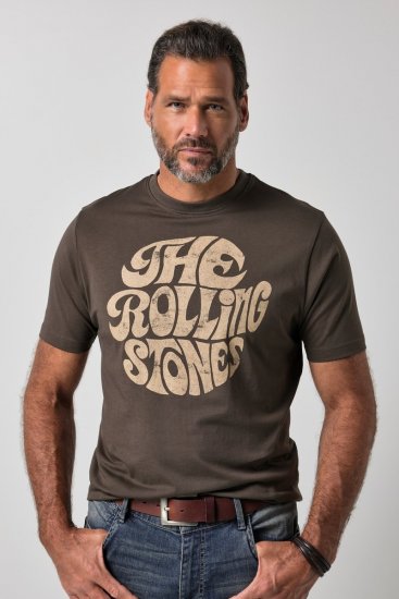 JP1880 851001 Rolling Stones Retro Logo Majica Lešnikova TALL - TALL T-shirts - Majice za visoke moške