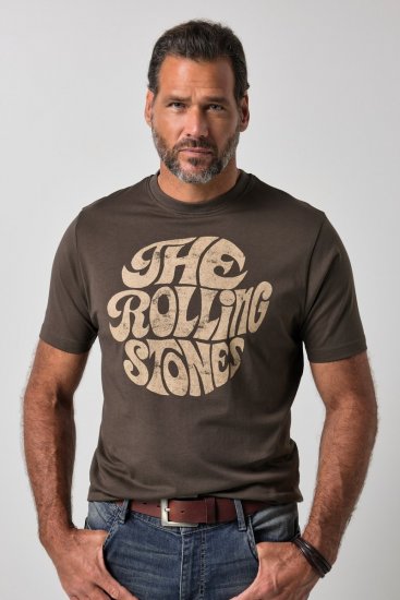 JP1880 851001 Rolling Stones Retro Logo Majica Lešnikova - Majice z glasbenimi skupinami - Band majice z glasbenimi motivi
