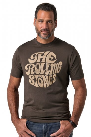 JP1880 851001 Rolling Stones Retro Logo Majica Lešnikova - Majice z glasbenimi skupinami - Band majice z glasbenimi motivi
