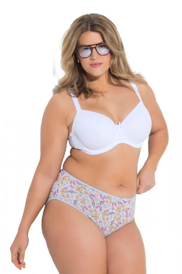 Ulla Popken 851140 Cvetlične spodnjice 5 kosa Roza - Spodnjice - 