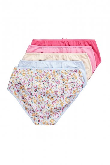 Ulla Popken 851140 Cvetlične spodnjice 5 kosa Roza - Spodnjice - 